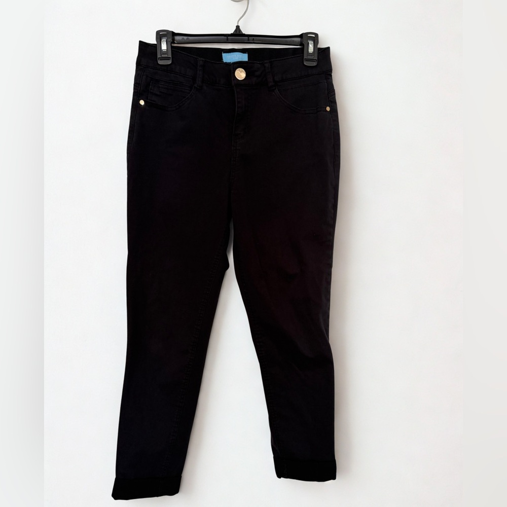 Draper James Women’s Black Pants with comfortable elastic waistband Size 8